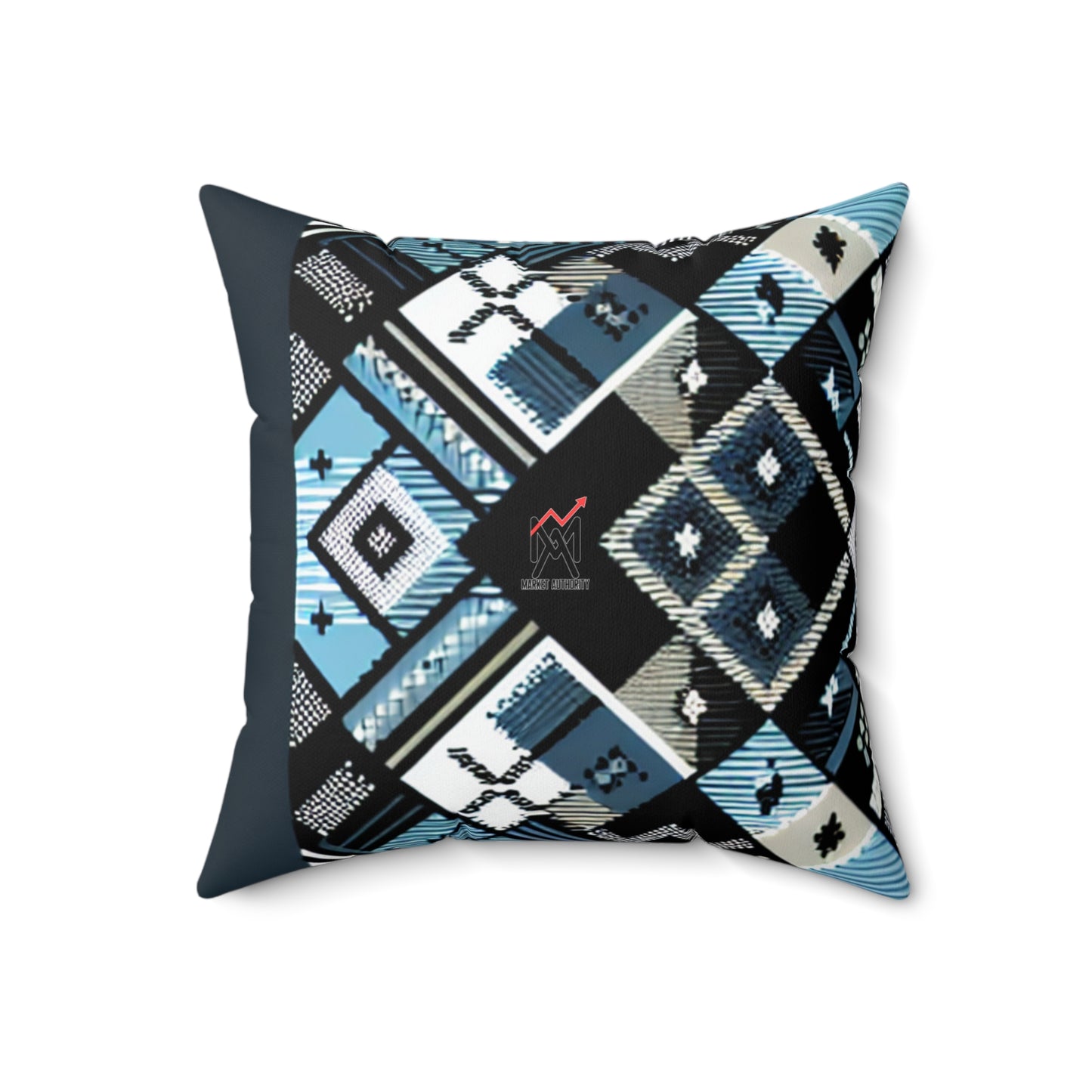 Aztec-Inspired Geometric Pillow