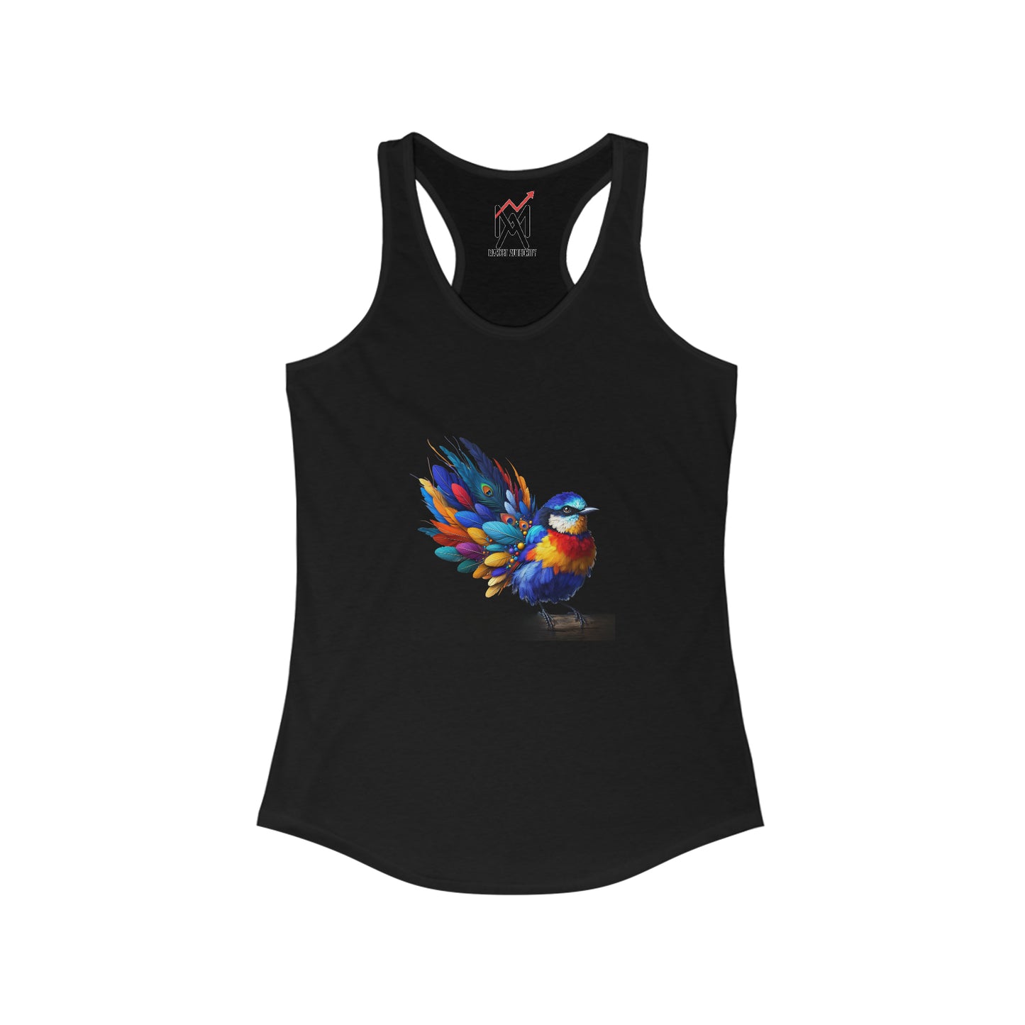 Colorful Feathered Bird Tank