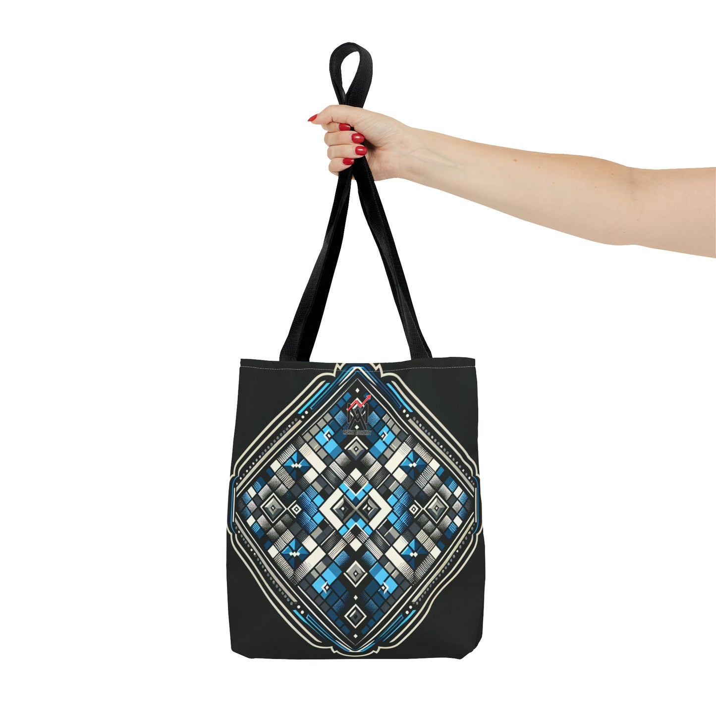 Geometric Diamond Tote Bag