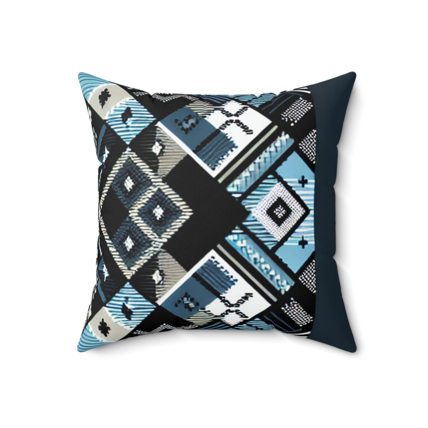 Aztec-Inspired Geometric Pillow